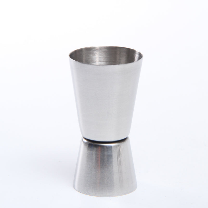 Double end measuring cup, ounce cup，mixers measuring cups,stainless steel wine measuring vessel,measuring cups for milk tea utensil bar.