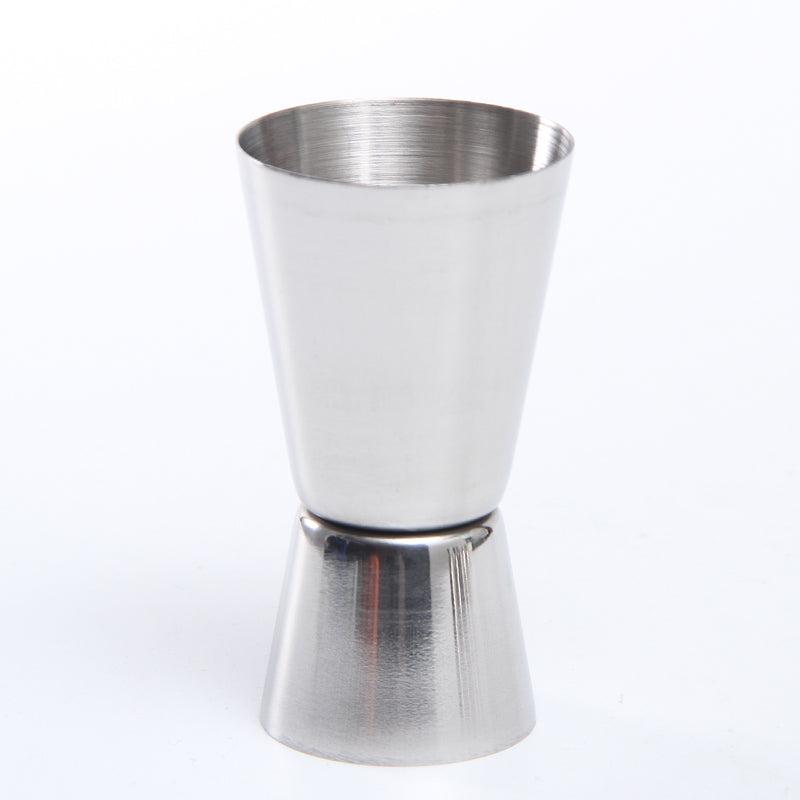 Double end measuring cup, ounce cup，mixers measuring cups,stainless steel wine measuring vessel,measuring cups for milk tea utensil bar.