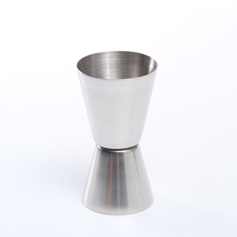 Double end measuring cup, ounce cup，mixers measuring cups,stainless steel wine measuring vessel,measuring cups for milk tea utensil bar.