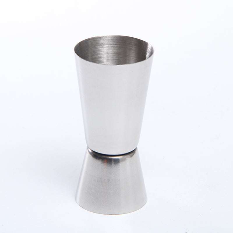 Double end measuring cup, ounce cup，mixers measuring cups,stainless steel wine measuring vessel,measuring cups for milk tea utensil bar.