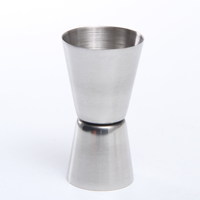 Double end measuring cup, ounce cup，mixers measuring cups,stainless steel wine measuring vessel,measuring cups for milk tea utensil bar.